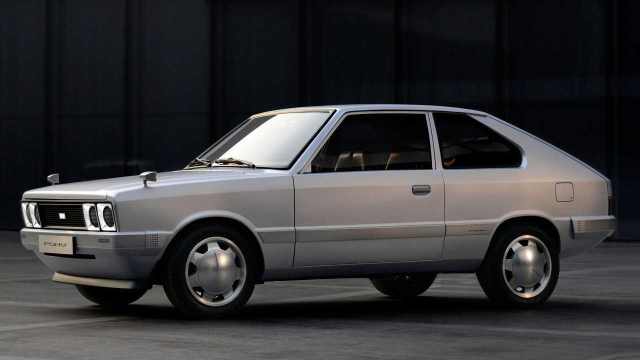 Hyundai Pony (1975) als elektrisches Restomod-Unikat