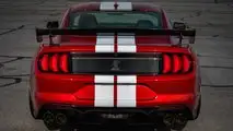 Ford Mustang Shelby GT500 Performance Parts Carbon Fiber Rear Decklid Trim Panel