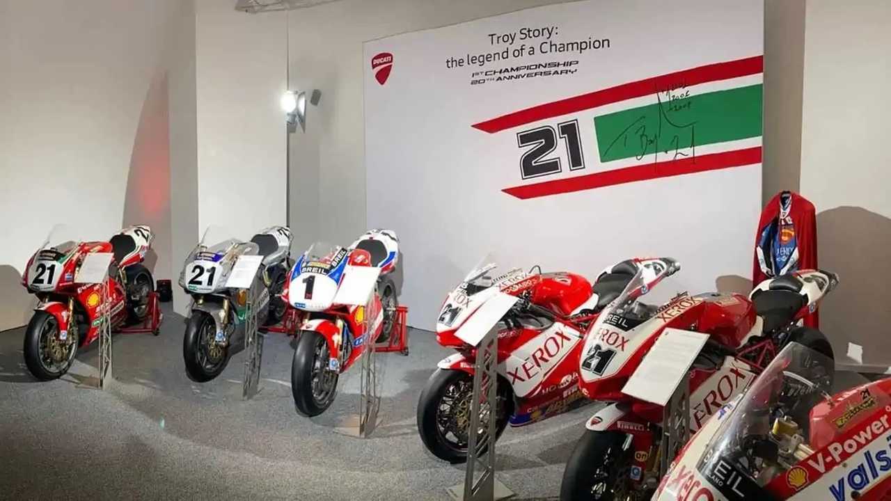 Troy Bayliss Ducati Exhibit