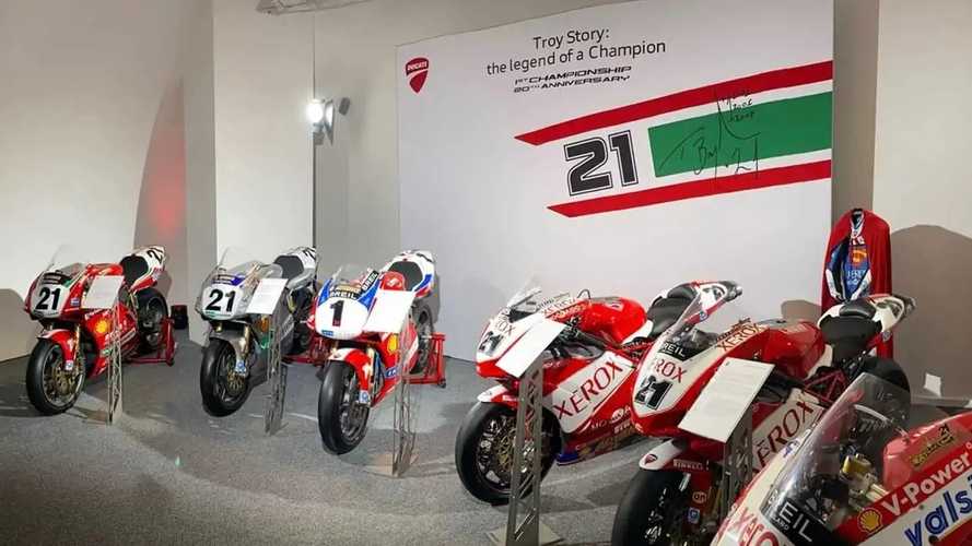 Troy Bayliss Superbike Exhibit Opens At The Ducati Museum