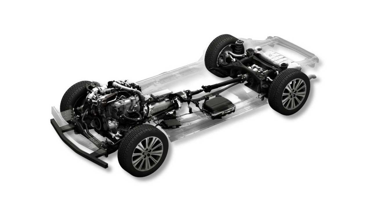 Бензиновый умеренный гибрид Mazda