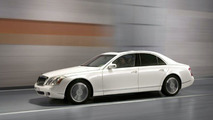 Maybach 57 S in a Shining White Livery