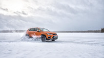 Juha Kankkunen driving the Seat Ateca