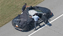 Ortadan motorlu C8 Corvette casus fotoğraflar