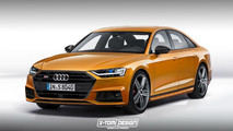 Audi S8 render