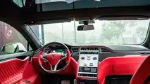 T Sportline Tesla Deri İç Kabin