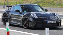 Porsche 911 GT3 Facelift Spy Photos