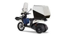 The Piaggio MyMover Is A Cute Delivery Three-Wheeled Moped
