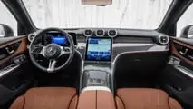 Mercedes GLC, interni e bagagliaio