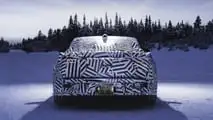 Jaguar GT (Prototyp) bei Wintertests