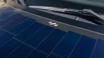 Nissan Ariya avec panneaux photovoltaïques 