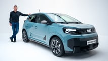 Lançamento da Dacia Spring (2027) em Paris