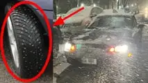 Mazda Miata on Studded Winter Tires Test