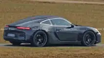 Photos d'espionnage de la Porsche 718 Cayman EV