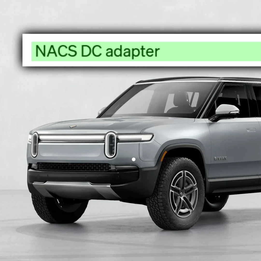 New Rivian EVs Come With A Tesla Charging Adapter