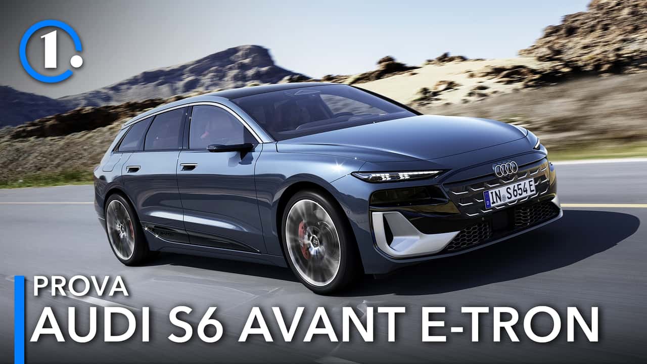 Audi S6 Avant e-tron, la prova