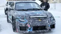 Ferrari-Mule mit Elektroantrieb an der Ionity-Ladestation
