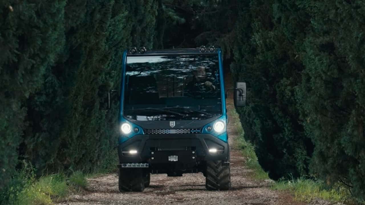 Caron EC70; primo transporter elettrico 