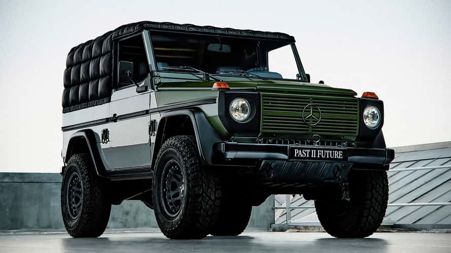 Questa Mercedes Classe G è stata restaurata con Moncler