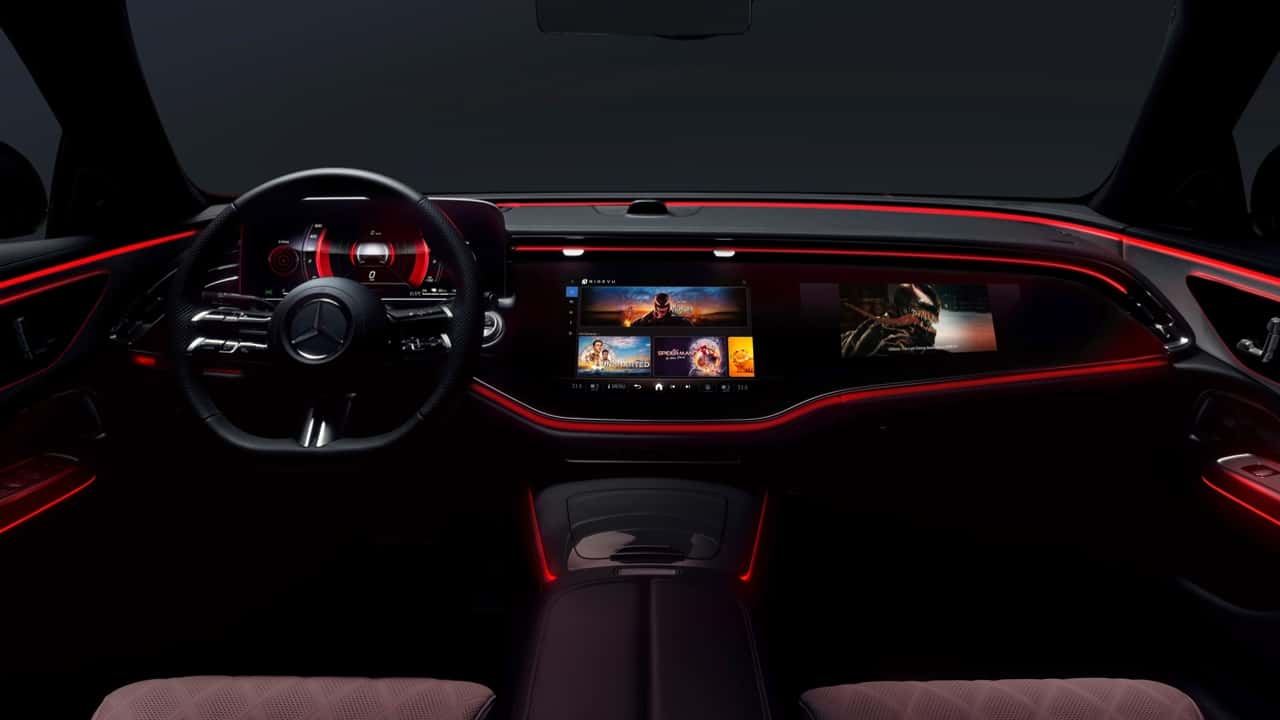 Au CES 2025, Mercedes amène le cinéma dans ses voitures