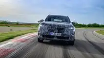 2025 BMW X3 camouflaged prototype