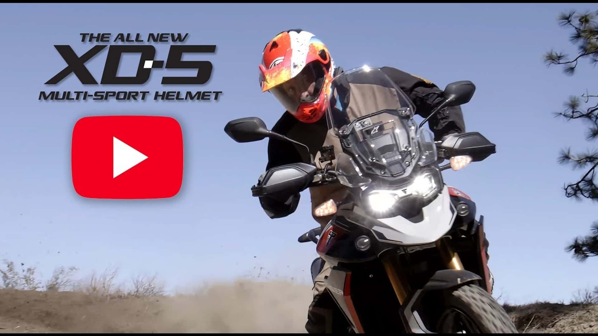 Arais New XD-5 Can Become Three Different Helmets Arais New XD-5 Can Become Three Different Helmets