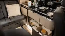 Interiors of the New Mercedes-Benz Marco Polo built on the V-Class