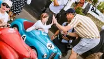 Course de voitures à pédales Goodwood Revival 2023