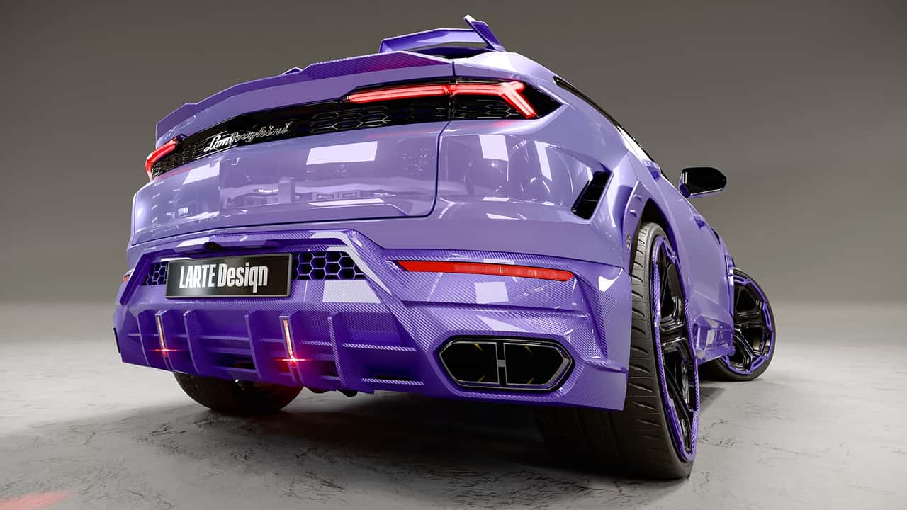 Larte Design Lamborghini Urus in Carbon-Flieder-Largenda