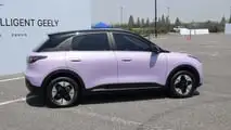 Geely EX2, o teste na China
