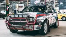 Alcune auto esposte tutti i giorni nell'Heritage Hub Stellantis di Torino