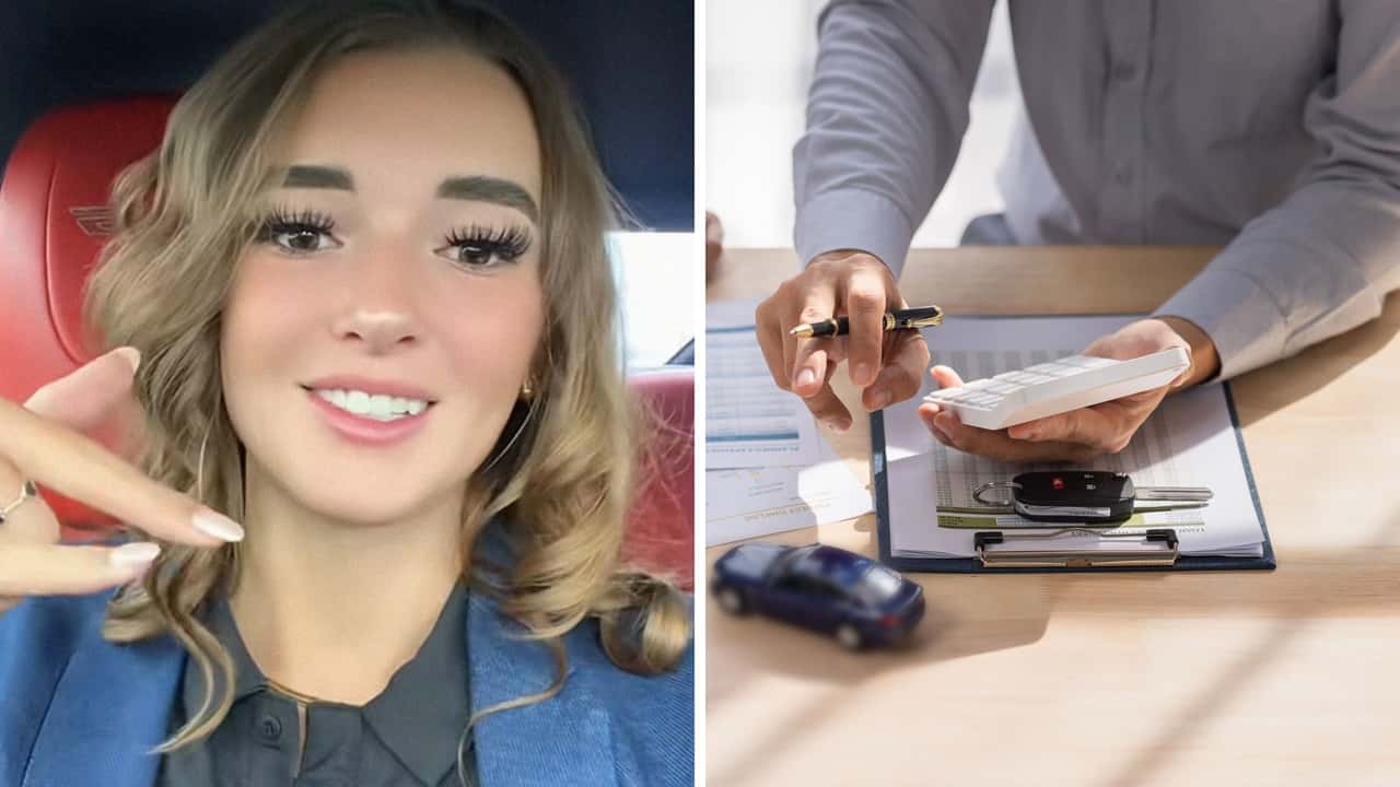 Customers try to trade in their car