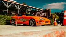 Brian's 1993 Toyota Supra at Neptune's Net