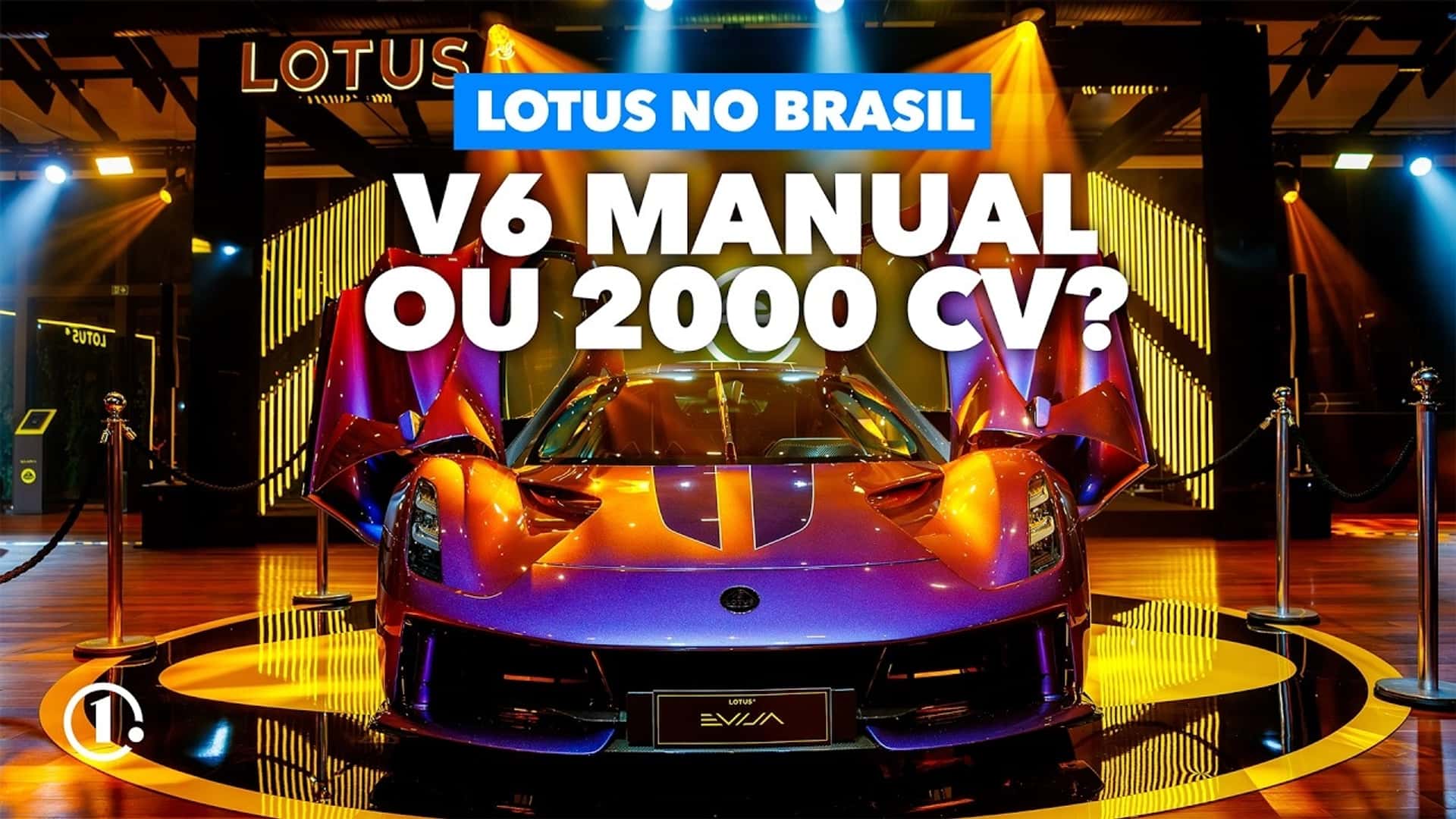 Lotus estreia no Brasil com esportivos, elétricos e um hipercarro de mais de 2.000 cv