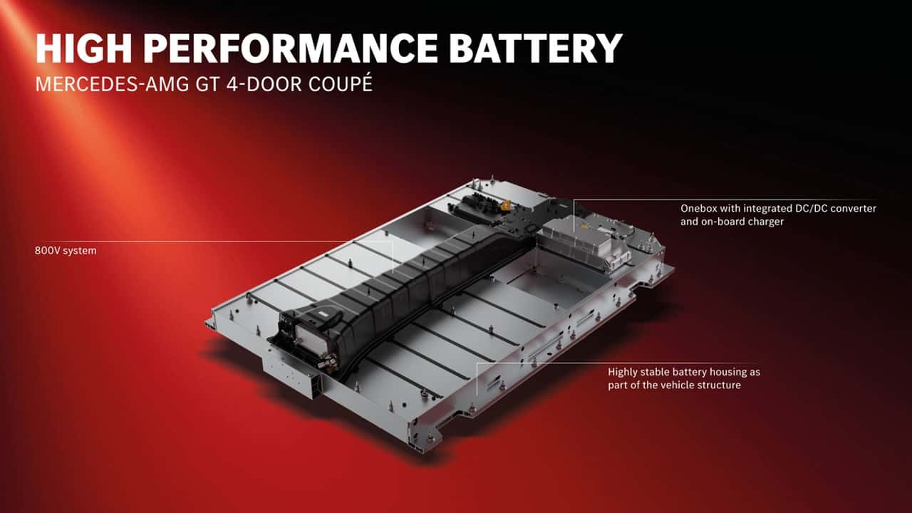 Mercedes-AMG GT Battery