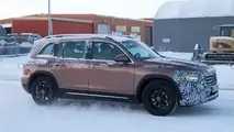 Mercedes-Benz GLB 2023, fotos espía