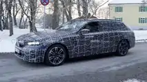 New BMW 5 Series Touring Spy Shots