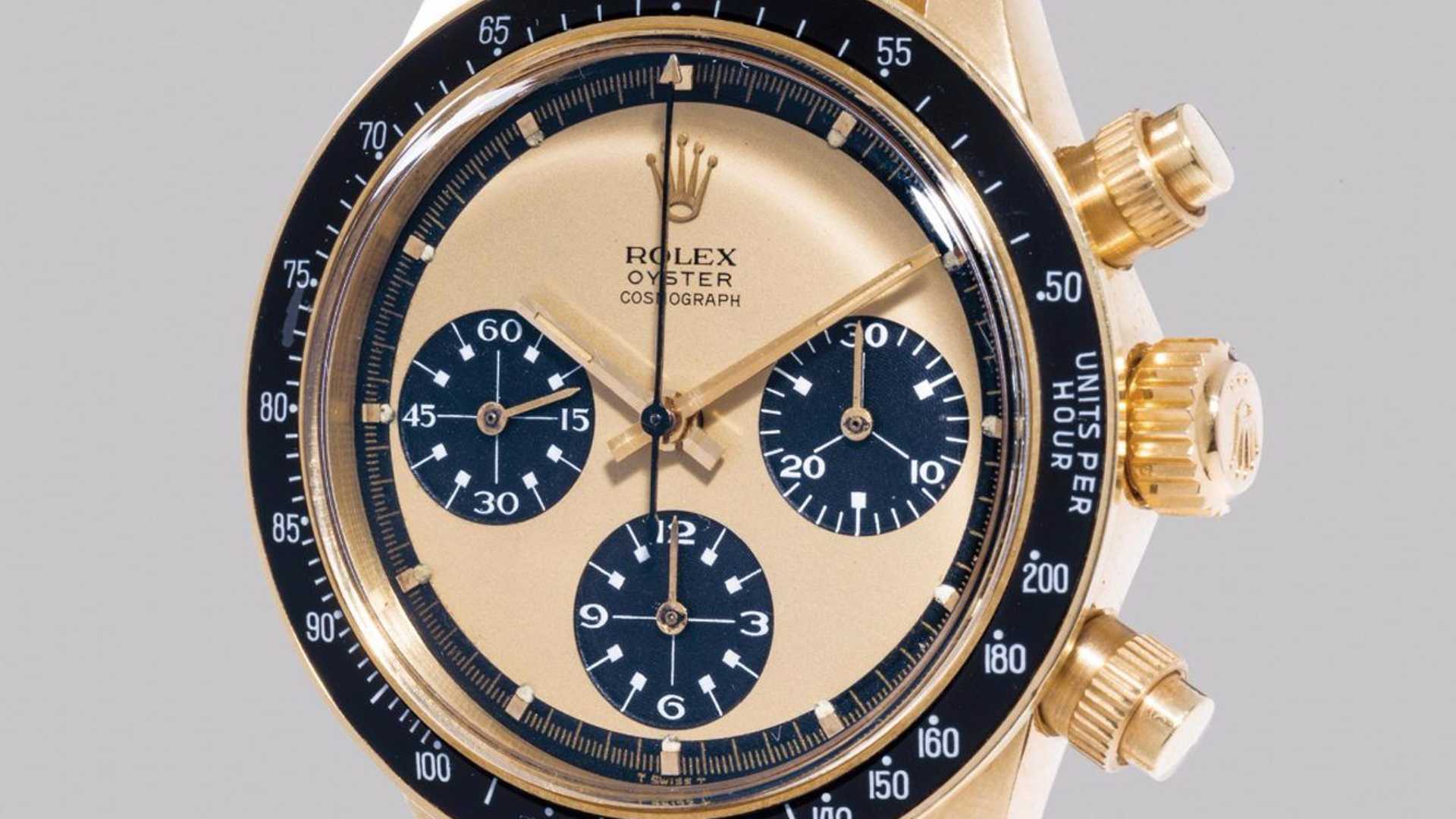 Gold Rolex "Paul Newman" Sells for 3.7 Million, Most Expensive of its Kind