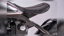 2022 Horex Regina Evo - Carbon Fiber Saddle Closeup