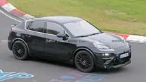 Porsche Macan EV, fotos espía