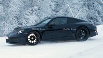 Porsche 911 Facelift Spy Photos