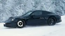 Porsche 911 (2024) als Erlkönig mit Facelift