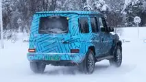 Mercedes-Benz EQG Spy Photos