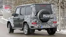 Mercedes G-Klasse Facelift neue Erlkönigbilder (Dezember 2022)