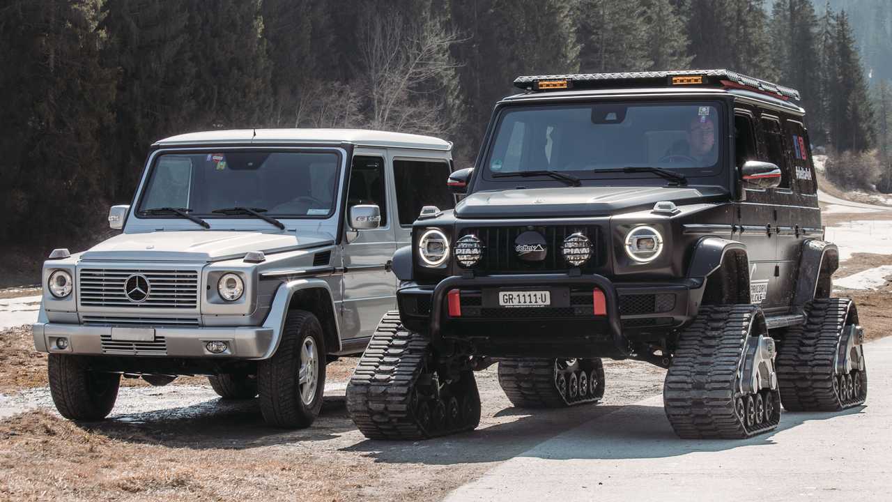 Mercedes Classe G cingolata by Delta 4x4