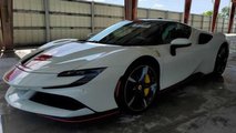 Ferrari SF90 Stradale inondée