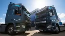 DAF CF Electric in Amazon’s middle mile delivery fleet in the UK