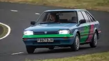 Nissan Bluebird one-off EV conversion with Leaf EV powertrain