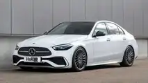Mercedes C300D - Sportfedern - Front