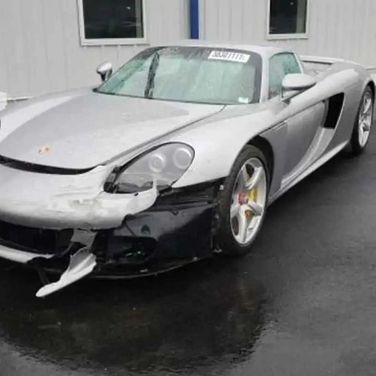 Are You Brave Enough To Buy This Wrecked Porsche Carrera GT?